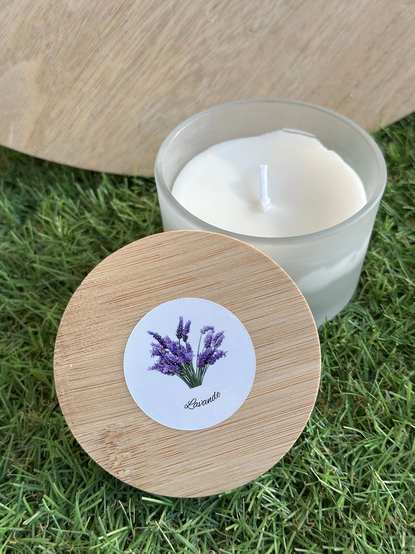 Lavande – Parfum relaxant et apaisant, pour des moments de détente sereins Bougie sérénité