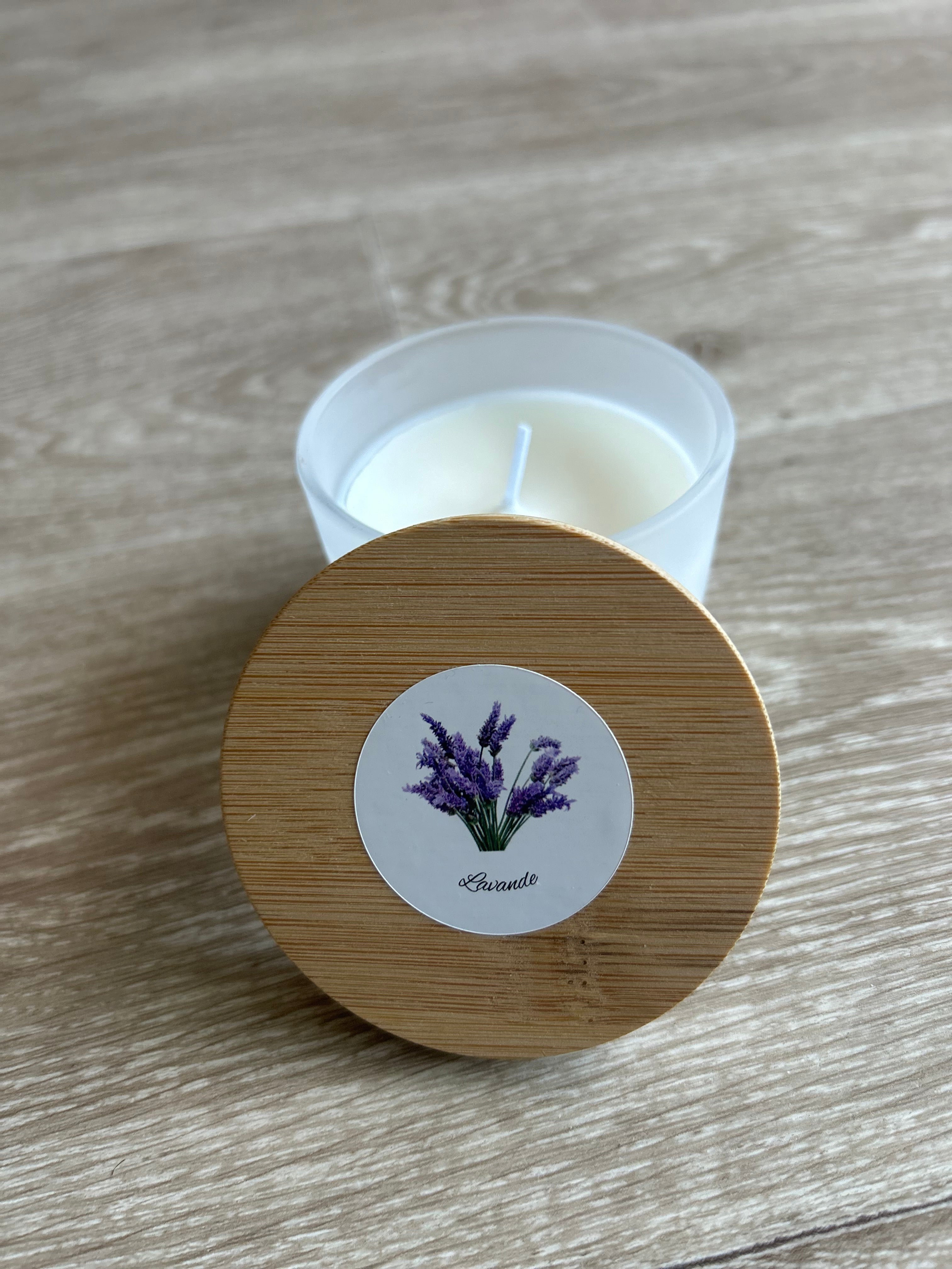 Bougie parfumée à la lavande