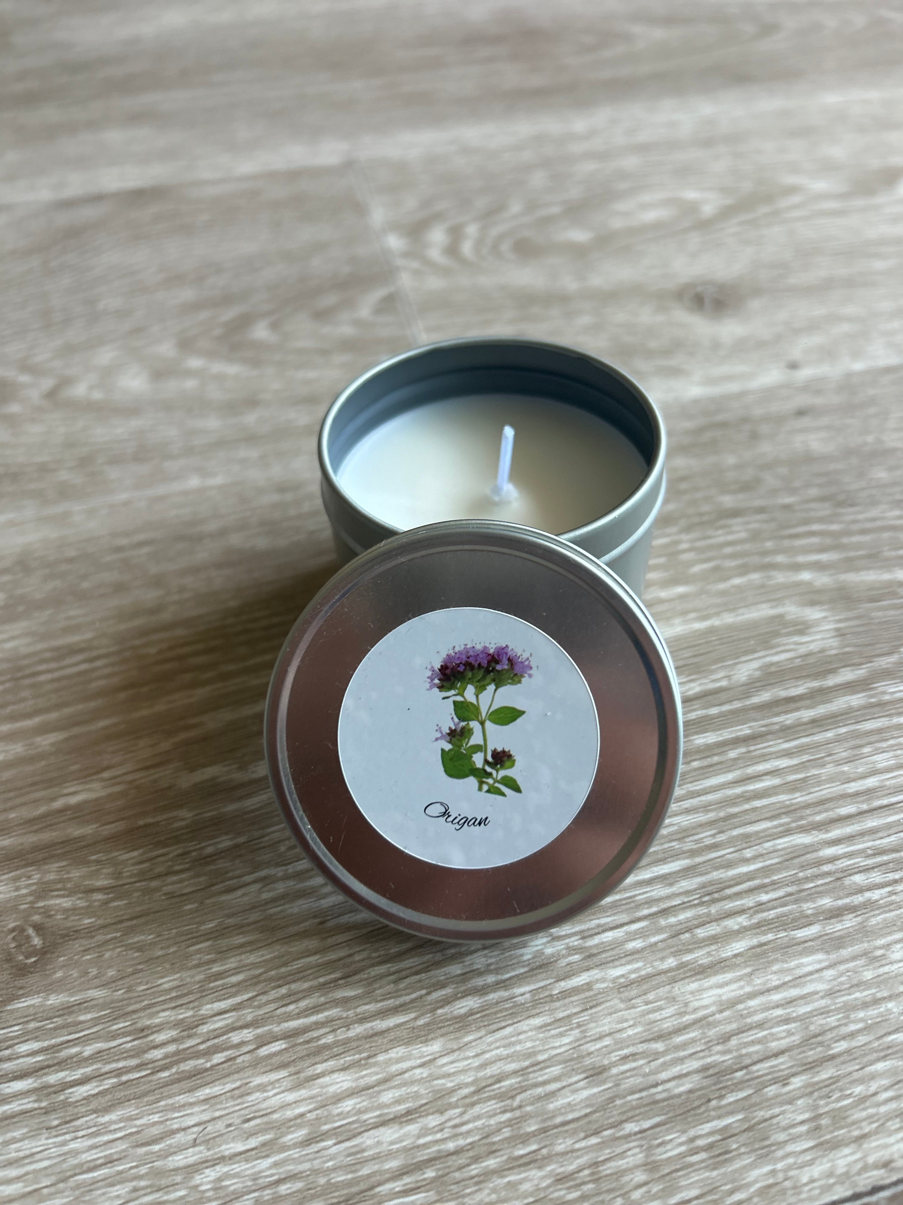 Bougie à l'origan