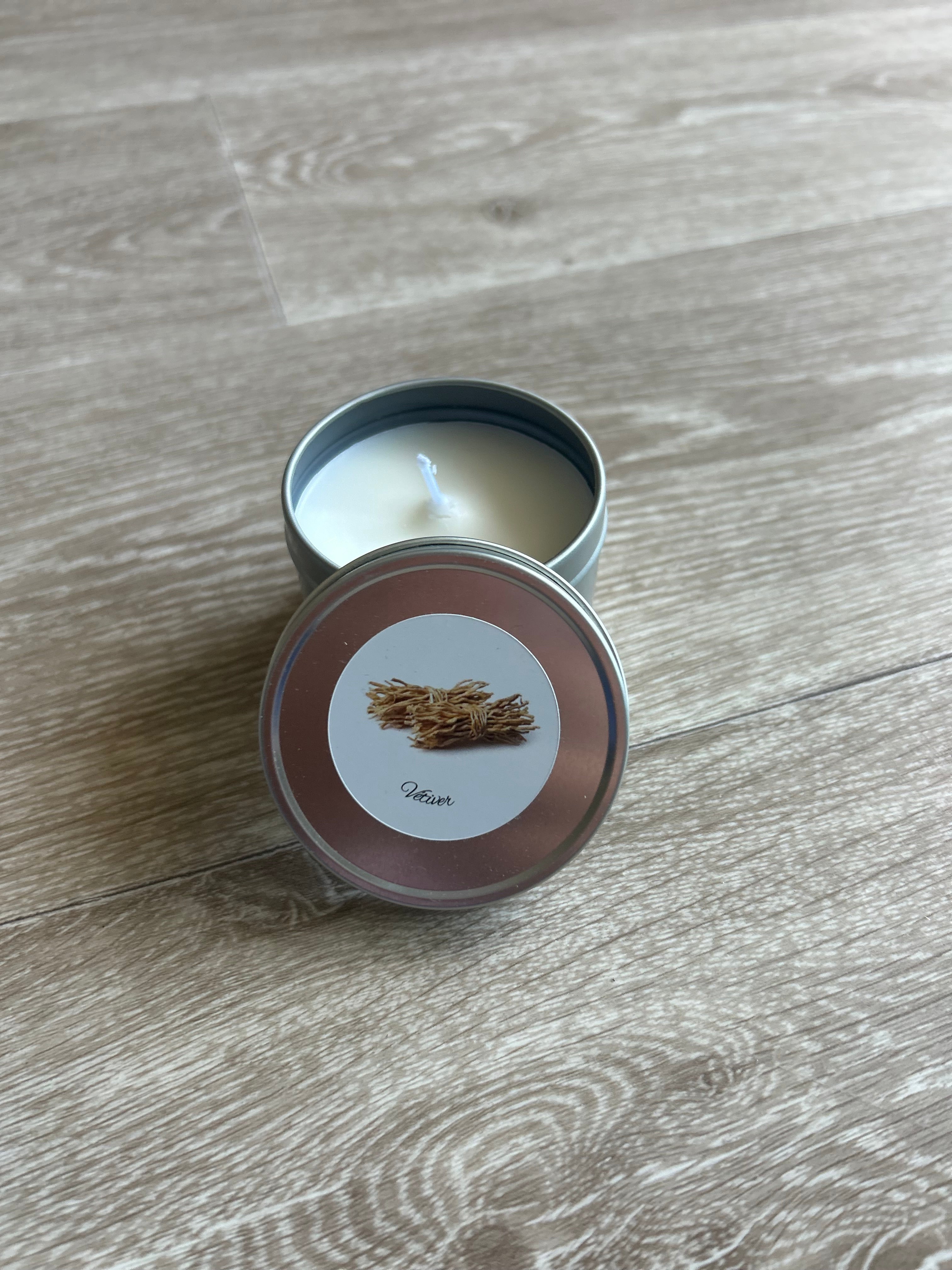 Bougie parfumée au vétiver